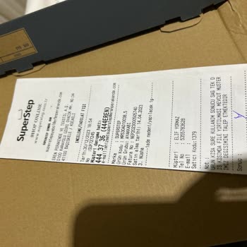 SuperStep Kalitesiz Ürün Ve Reddedilen İnceleme Talebi