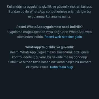 WhatsApp Plus Açılmıyor