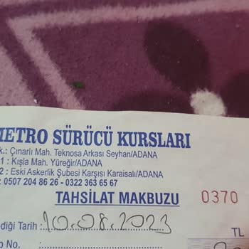 "İlk Metro Sürücü Kursu (Adana)'nda Yaşadığım Sonsuz Sorunlar."