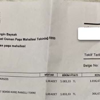 Baysak Yapı Çerkezköy'den Duşakabin Aldım Sökmeye Para İstediler!