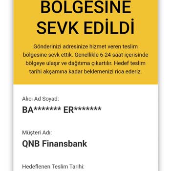 QNB Finansbank'ın Anlaşmalı Kurye Firması;agt Kurye