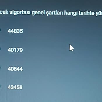 Segem Sınavı Yanlış Soru