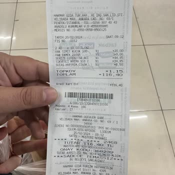 Hakmar Fişlerinizi Kontrol Edin