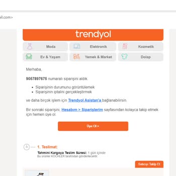 Trendyol Satın Aldığım Ürün Hakkında Bilgi Vermiyor!