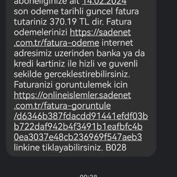 Sadenet Hizmet Kargaşası Ve İstenmeyen Ücret Talebi