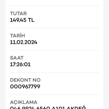 A101 Üç Kez Ücret Kesintisi Ve Bilgi Bekleyişi
