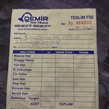 Demir Halı Yıkama Avrupa Halınızı Vermeyin