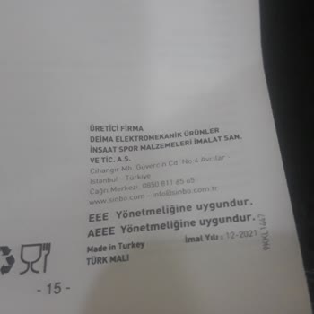 Şok Market -Sinbo Tost Makinesi Memnuniyetsizliği