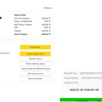 Amazon 'da Çözülemeyen Sorunsal