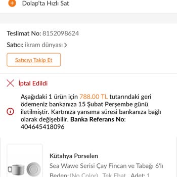 İkram Dünyası Trendyol Tarafından Yapılan Haksızlık
