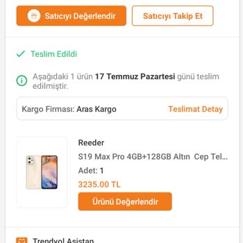Reeder Garantili Ürünümden Ücret Talep Ediliyor.