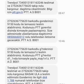 Yataş Mağazasından Aldığım Kargo PTT Kargo Tarafından Kayıp Edildi.