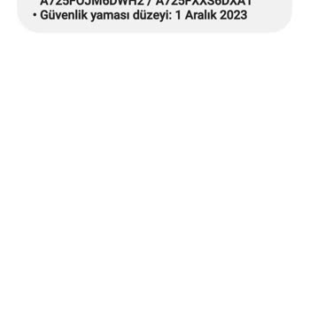 Samsung Telefon Android 14 Güncelleme