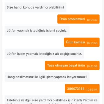 Migros Sanal Market Bir Paket Çileğin Yarışı Bozuk Geldi.