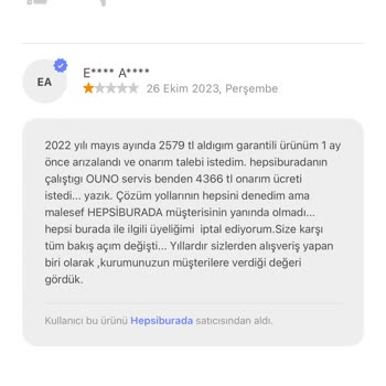 Hepsiburada Xiaomi Marka Süpürge İlk Günden Sorunluydu