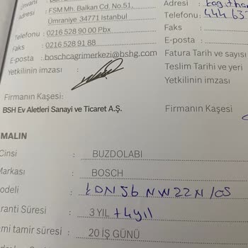 Bosch Yetkili Servisinin Haksız Yere Para Talep Etmesi