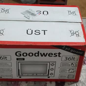 A101 Defolu Goodwest Midi Fırın. A101 Ürünün İadesini Kabul Etmiyor.