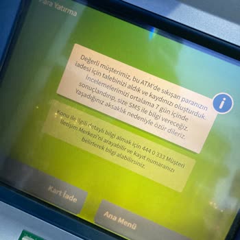 Garanti BBVA Garanti ATM Para Sıkışması