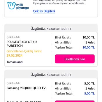 Milli Piyango Şanslı Çekiliş Daha Çekilmeden Kazanılmadı Yazıyor