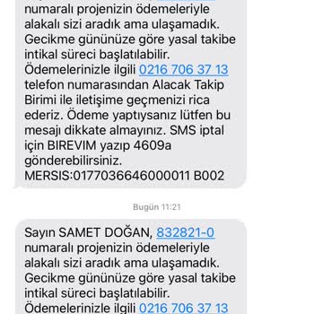 Birevim Ödeme Takibi Sorunu