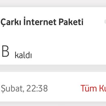 Vodafone İnternetim Varken Ek Paket Tanımlıyor!