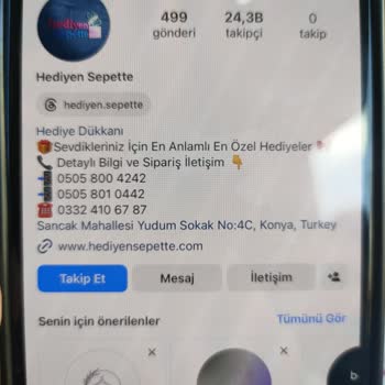 Hediyen Sepette Ürün Elime Ulaşmadı