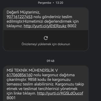 Yurtiçi Kargo Şahsım Adına Benden Bağımsız Kargo Gönderimi Yapılıyor
