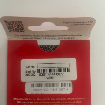 Vodafone Numara Taşıma Ve Aktivasyon Sorunu
