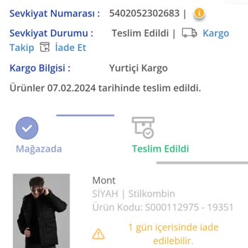 LC Waikiki Ürün Teslim Edilmedi Ücret İadesi Talebi