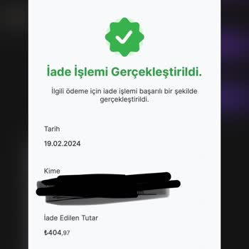 Ziraat Bankası Banka Kartıma İade