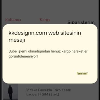 KK Design (kkdesignn.com) Siparişim Gelmiyor Kargodan Haber Yok