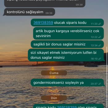 Meryjew Siparişim Kargoya Verilmedi