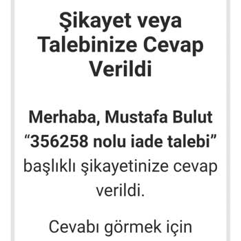 EasyCep Problemli Telefon İade Sorunu