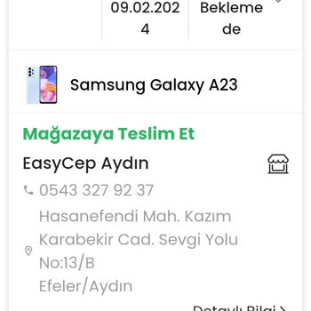EasyCep Problemli Telefon İade Sorunu