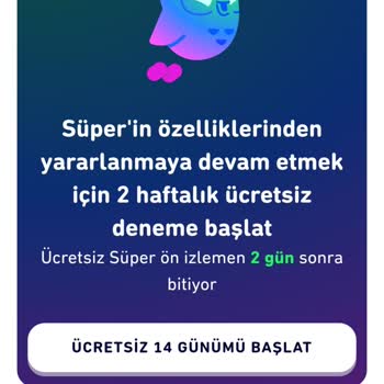 Dualingo Uygulaması Dol. Dır. C. Lik. Zoraki Abonelik İstemiyorum