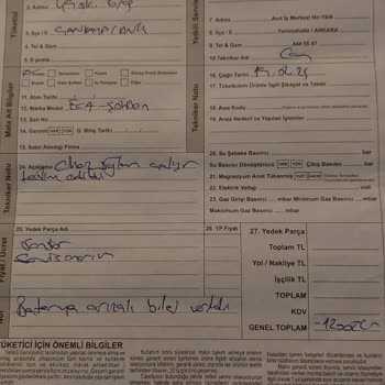 Ankafer Mühendislik Yetkili Olmayan ECA Servis Tutumu Ve Haksız Ücret