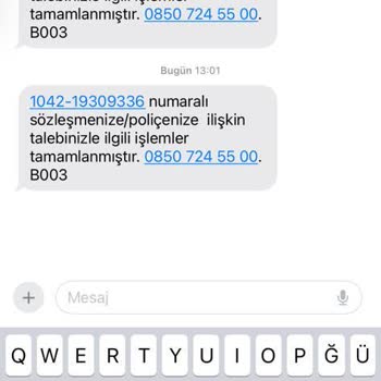 Anadolu Hayat Telefon Numaramı Düzeltmiyor