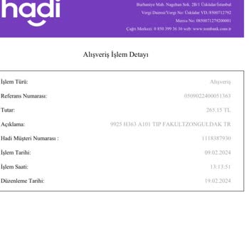 İade Yapılması Ve A101 Tutumu