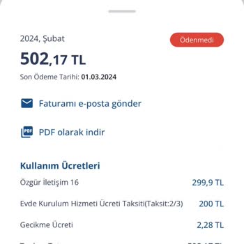 TurkNet Haksız Fatura 600 TL Kurulum Ücreti Alındı