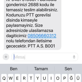 PTT Kargo Siteye Girip Kargoyu Getirmedi