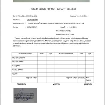 SEDAŞ Kendi Hatası Yüzünden Bozulan Buzdolabı Tamir Bedelini Ödemiyor.