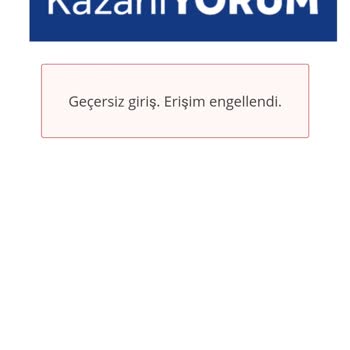 Kazanıyorum LC Waikiki Uygulaması Erişim Engellendi