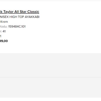 Converse Hayal Kırıklığı