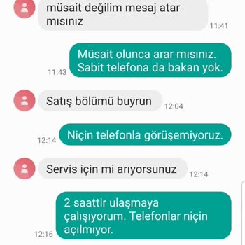 Kumtel Mufa Teknik Servise Ulaşılamıyor