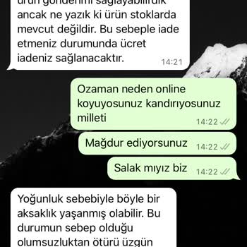 Zara Ayıplı Ürün Gönderimi Müşteri Mağduriyeti