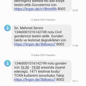 KARGOMsende Kargom Neden Gelmedi