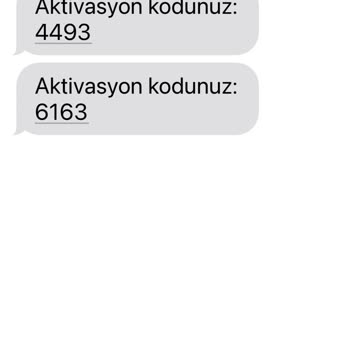 0850 701 02 07 08507010207 Numaralı Hattan Gelen Aktivasyon Kodu Hk