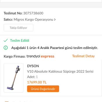 Migros Kusurlu Ürün Ve Para İadesi
