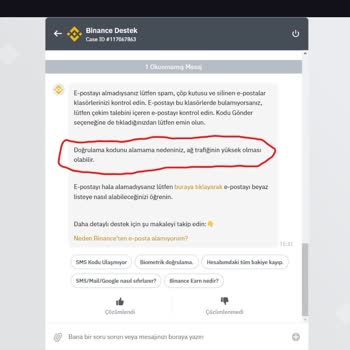 Binance TR Binance Hiçbir Şekilde Doğrulama Kodu Alamıyorum.