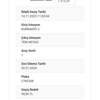 Kuzey Marmara Otoyolu Marmara Otoyolu Haksız Kazanç